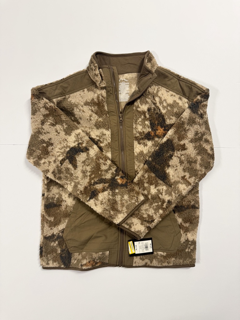 art class Brown & Tan Camo Puffer Jacket - Kids